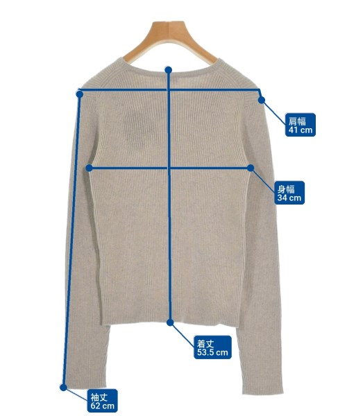 steven alan（スティーブンアラン）ニット・セーター ベージュ サイズ:-(S位) レディース/2200660425023