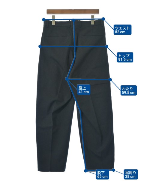 steven alan（スティーブンアラン）チノパン 黒 サイズ:L メンズ/2200660893037