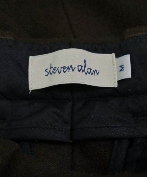 steven alan（スティーブンアラン）スラックス 茶 サイズ:M メンズ/2200655703365