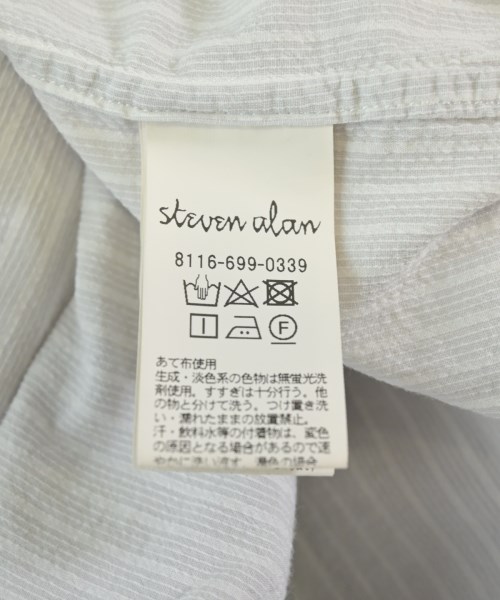 steven alan（スティーブンアラン）カジュアルシャツ グレー サイズ:S メンズ/2200709483052