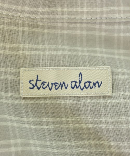 steven alan（スティーブンアラン）カジュアルシャツ グレー サイズ:L メンズ/2200708694046