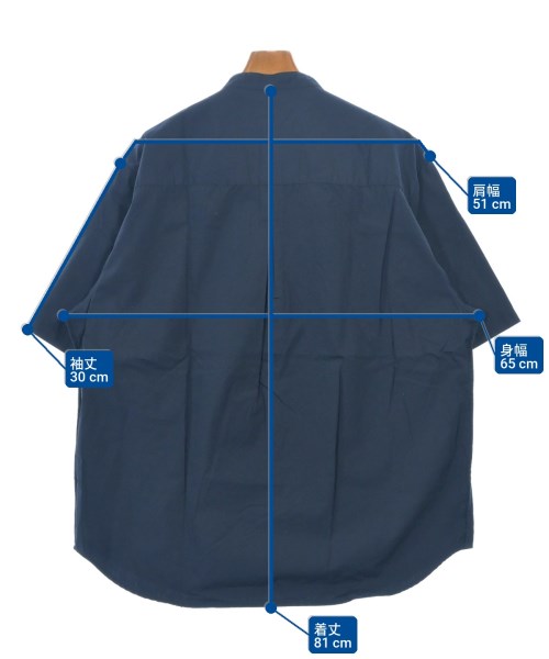 steven alan（スティーブンアラン）カジュアルシャツ 紺 サイズ:XL メンズ/2200712269025