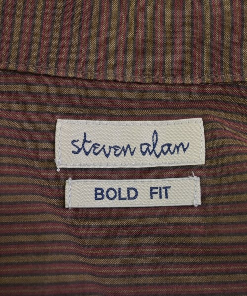 steven alan（スティーブンアラン）カジュアルシャツ 赤 サイズ:L レディース/2200712982030