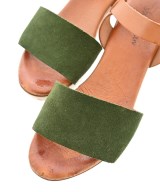 steven alan（スティーブンアラン）サンダル 緑 サイズ:EU37(23.5cm位) レディース/2200710791092