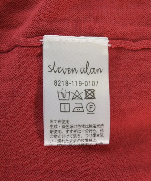 steven alan（スティーブンアラン）ベスト 赤 サイズ:-(S位) レディース/2200715343036