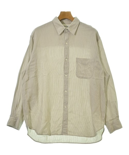 steven alan（スティーブンアラン）カジュアルシャツ ベージュ サイズ:L メンズ/2200716458043