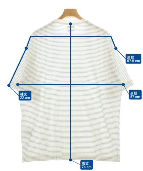steven alan（スティーブンアラン）Tシャツ・カットソー 白 サイズ:L メンズ/2200717142040