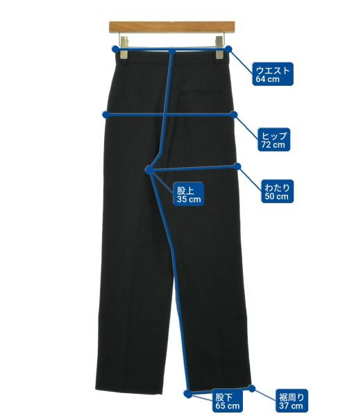 steven alan（スティーブンアラン）スラックス 黒 サイズ:S レディース/2200717717026