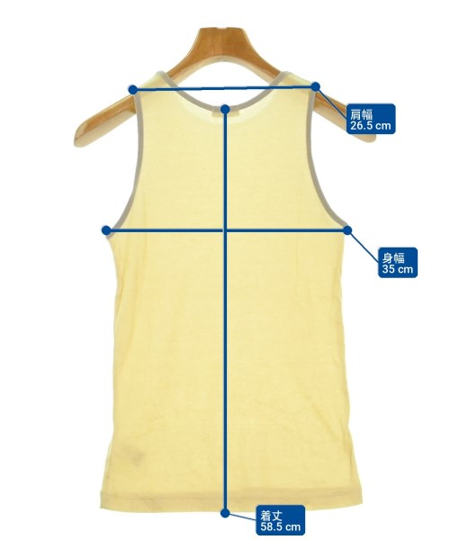 steven alan（スティーブンアラン）タンクトップ 黄 サイズ:-(M位) レディース/2200717717040