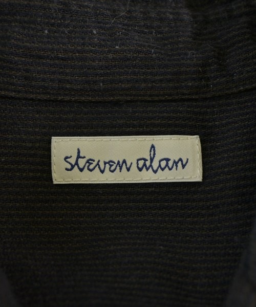 steven alan（スティーブンアラン）カジュアルシャツ 黒 サイズ:S メンズ/2200715128084