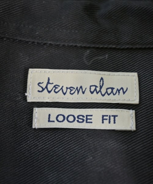 steven alan（スティーブンアラン）カジュアルシャツ 黒 サイズ:S メンズ/2200715128138