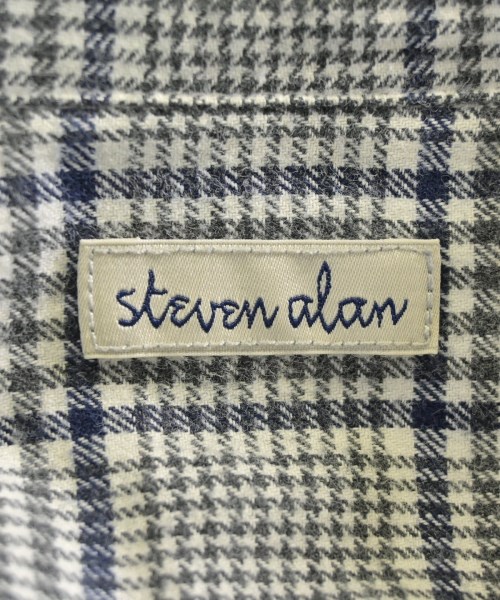 steven alan（スティーブンアラン）カジュアルシャツ グレー サイズ:M メンズ/2200718055028