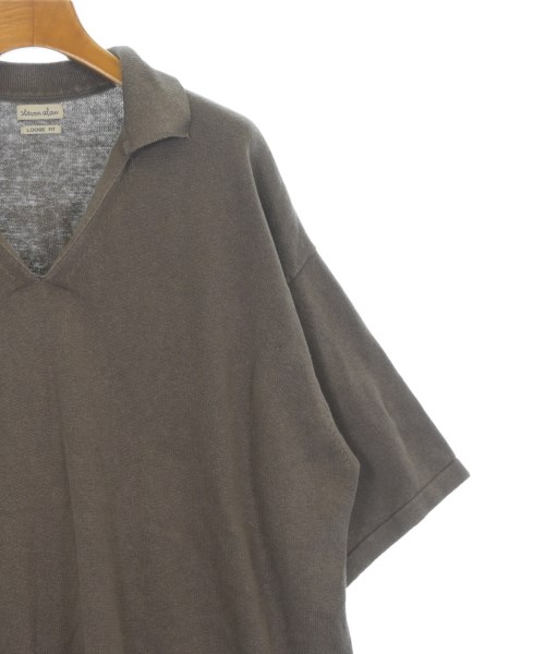 steven alan（スティーブンアラン）ポロシャツ 茶 サイズ:L メンズ/2200719366062