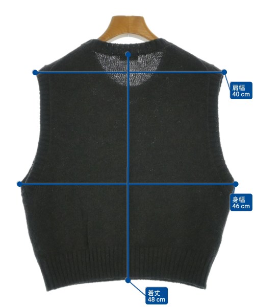 steven alan（スティーブンアラン）ベスト/ノースリーブ グレー サイズ:-(M位) レディース/2200631250036