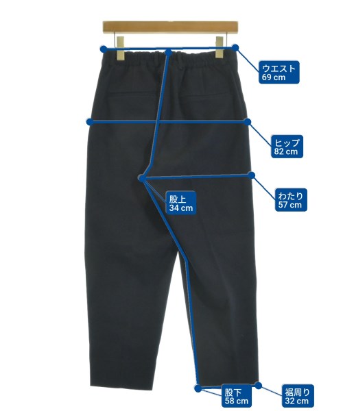 steven alan（スティーブンアラン）クロップドパンツ 紺 サイズ:S メンズ/2200632972210