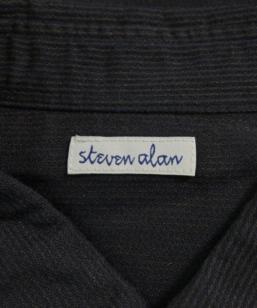 steven alan（スティーブンアラン）カジュアルシャツ 黒 サイズ:L メンズ/2200637275064