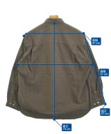 steven alan（スティーブンアラン）カジュアルシャツ 茶 サイズ:M メンズ/2200637275071