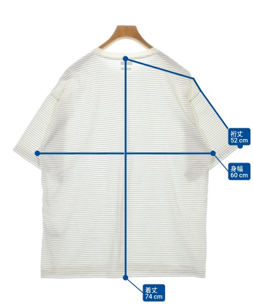 steven alan（スティーブンアラン）Tシャツ・カットソー 白 サイズ:XL メンズ/2200643724112