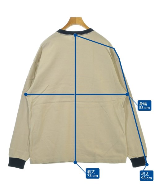 steven alan（スティーブンアラン）Tシャツ・カットソー ベージュ サイズ:L メンズ/2200647477076