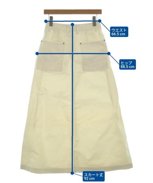 Spick and Span（スピックアンドスパン）ロング・マキシ丈スカート 白 サイズ:38(M位) レディース/2200630862155