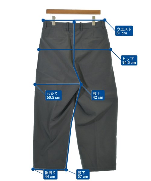 steven alan（スティーブンアラン）スラックス グレー サイズ:L メンズ/2200649184064