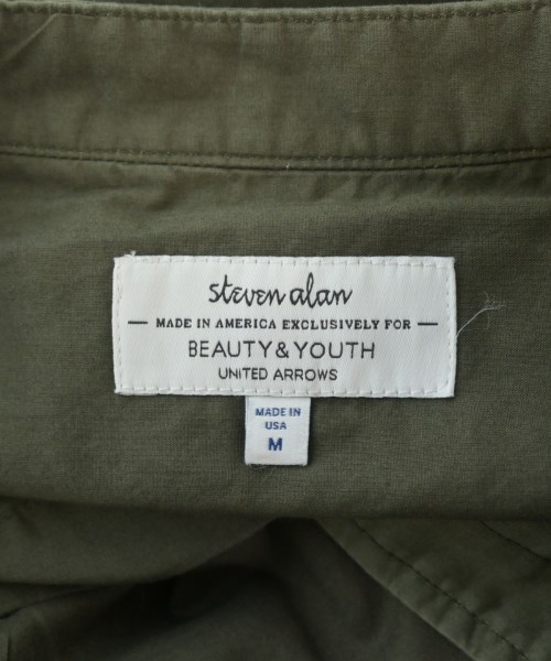 steven alan（スティーブンアラン）カジュアルシャツ 緑 サイズ:M メンズ/2200635290113