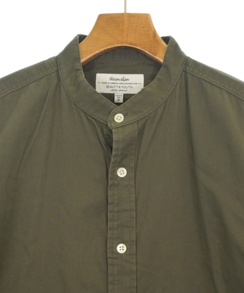 steven alan（スティーブンアラン）カジュアルシャツ 緑 サイズ:M メンズ/2200635290113