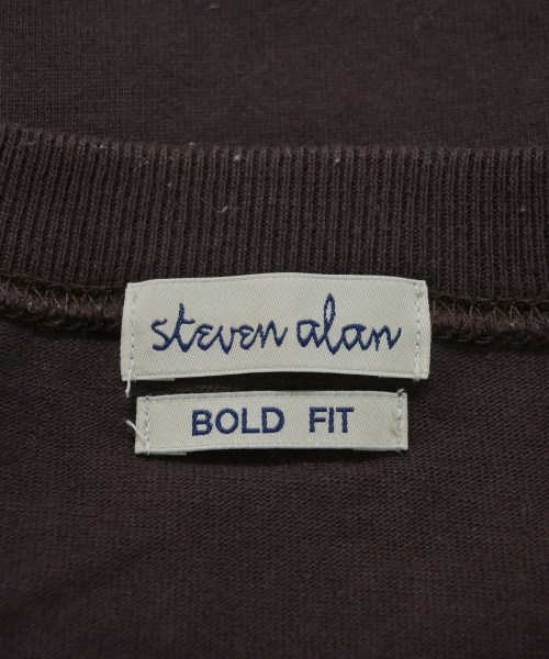 steven alan（スティーブンアラン）Tシャツ・カットソー 茶 サイズ:L メンズ/2200635290274