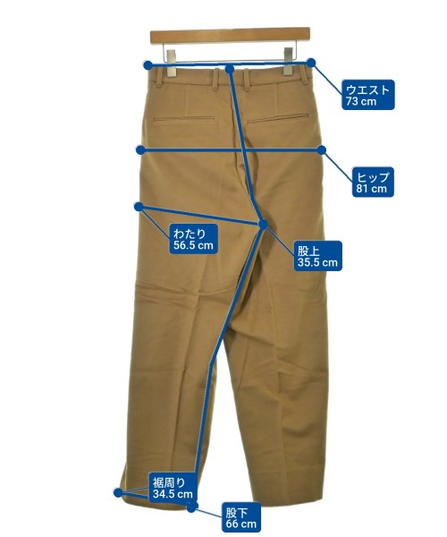 steven alan（スティーブンアラン）スラックス ベージュ サイズ:S メンズ/2200651236447