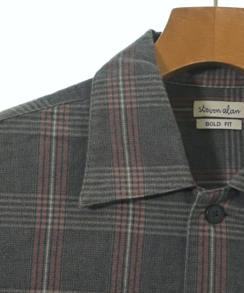 steven alan（スティーブンアラン）カジュアルシャツ グレー サイズ:M メンズ/2200651236492
