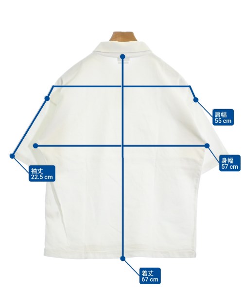 steven alan（スティーブンアラン）ポロシャツ 白 サイズ:M メンズ/2200644654142