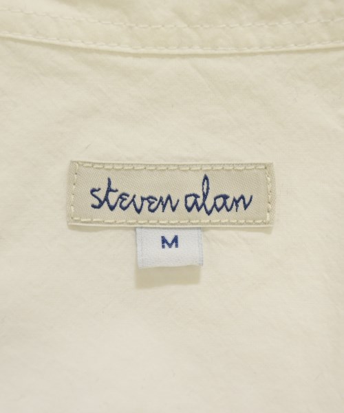 steven alan（スティーブンアラン）カジュアルシャツ 白 サイズ:M メンズ/2200645389166