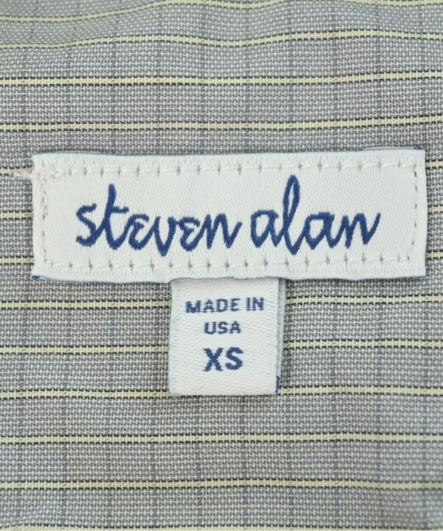 steven alan（スティーブンアラン）カジュアルシャツ グレー サイズ:XS メンズ/2200642772053