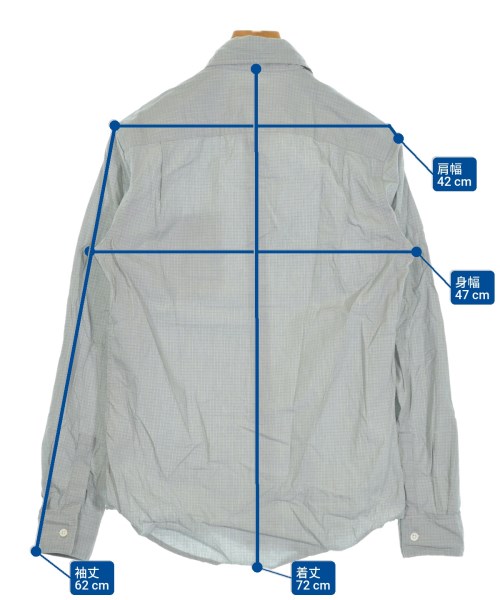 steven alan（スティーブンアラン）カジュアルシャツ グレー サイズ:XS メンズ/2200642772053