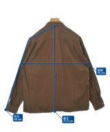 steven alan（スティーブンアラン）カジュアルシャツ 茶 サイズ:L メンズ/2200647314074