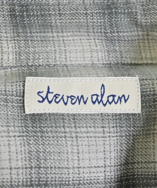 steven alan（スティーブンアラン）カジュアルシャツ グレー サイズ:XL メンズ/2200703205025