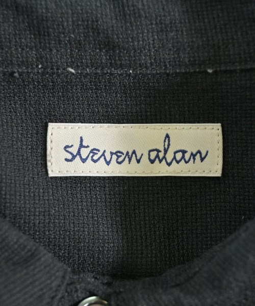 steven alan（スティーブンアラン）カジュアルシャツ 黒 サイズ:XL メンズ/2200703205032