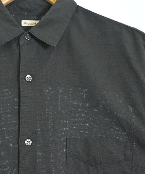 steven alan（スティーブンアラン）カジュアルシャツ 黒 サイズ:XL メンズ/2200703205032
