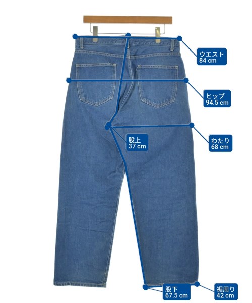 steven alan（スティーブンアラン）デニムパンツ 青 サイズ:L メンズ/2200703310071