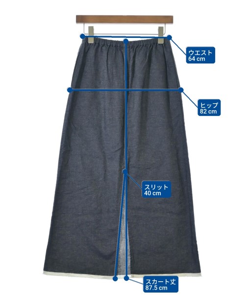 steven alan（スティーブンアラン）ロング・マキシ丈スカート 紺 サイズ:S レディース/2200705720069
