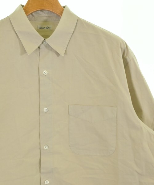 steven alan（スティーブンアラン）カジュアルシャツ ベージュ サイズ:S メンズ/2200706988017