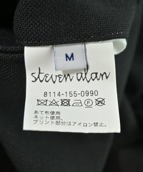 steven alan（スティーブンアラン）スラックス 黒 サイズ:M メンズ/2200707072050
