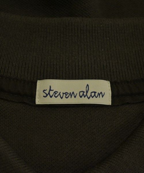 steven alan（スティーブンアラン）ポロシャツ 茶 サイズ:S メンズ/2200702843020