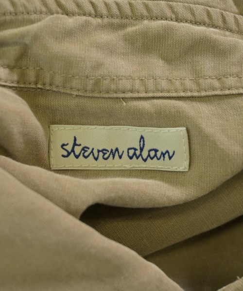 steven alan（スティーブンアラン）カジュアルシャツ ベージュ サイズ:L メンズ/2200700627028