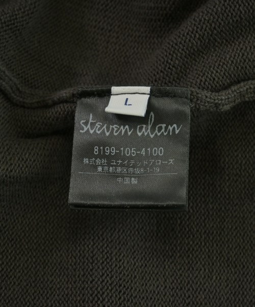 steven alan（スティーブンアラン）ニット・セーター 茶 サイズ:L メンズ/2200708997055