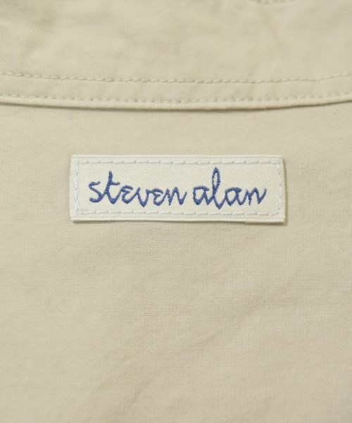 steven alan（スティーブンアラン）カジュアルシャツ ベージュ サイズ:L メンズ/2200706306453