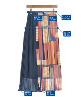 steven alan（スティーブンアラン）ロング・マキシ丈スカート 紺 サイズ:S レディース/2200662442028