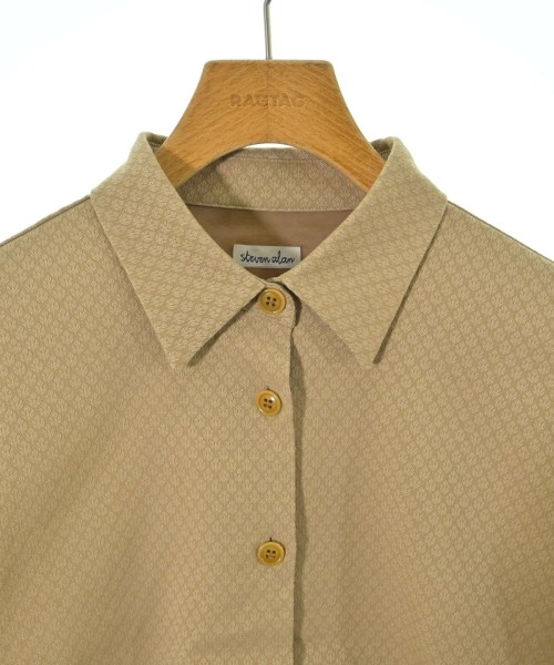 steven alan（スティーブンアラン）カジュアルシャツ ベージュ サイズ:M レディース/2200664037147