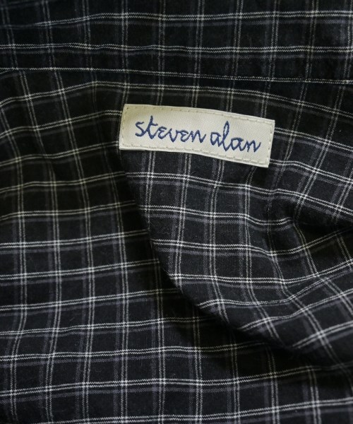 steven alan（スティーブンアラン）カジュアルシャツ 黒 サイズ:M メンズ/2200664108014