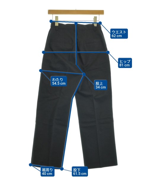 steven alan（スティーブンアラン）チノパン 黒 サイズ:S メンズ/2200664112158